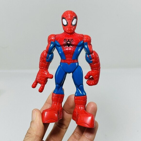 Hasbro Marvel Spiderman Figure Toy 5” Adjustable Posable Articulated Standalone - Picture 1 of 12